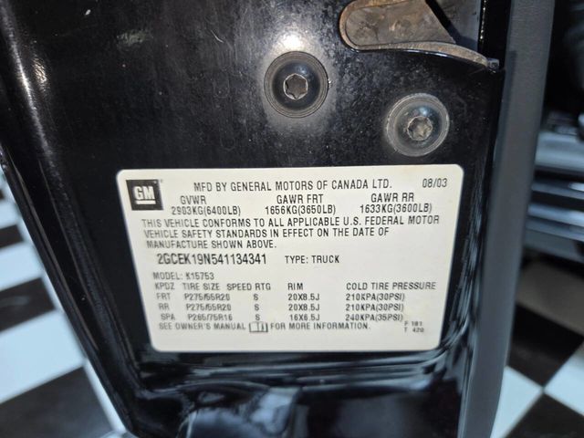 2004 Chevrolet Silverado SS Ext Cab 143.5" WB - 22958725 - 74