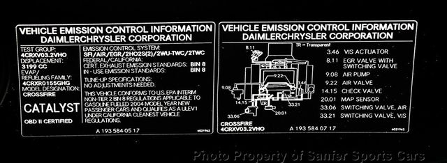 2004 Chrysler Crossfire 2dr Coupe - 23026297 - 31