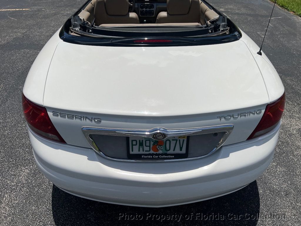 2004 Chrysler Sebring Convertible Touring Automatic - 22535699 - 19