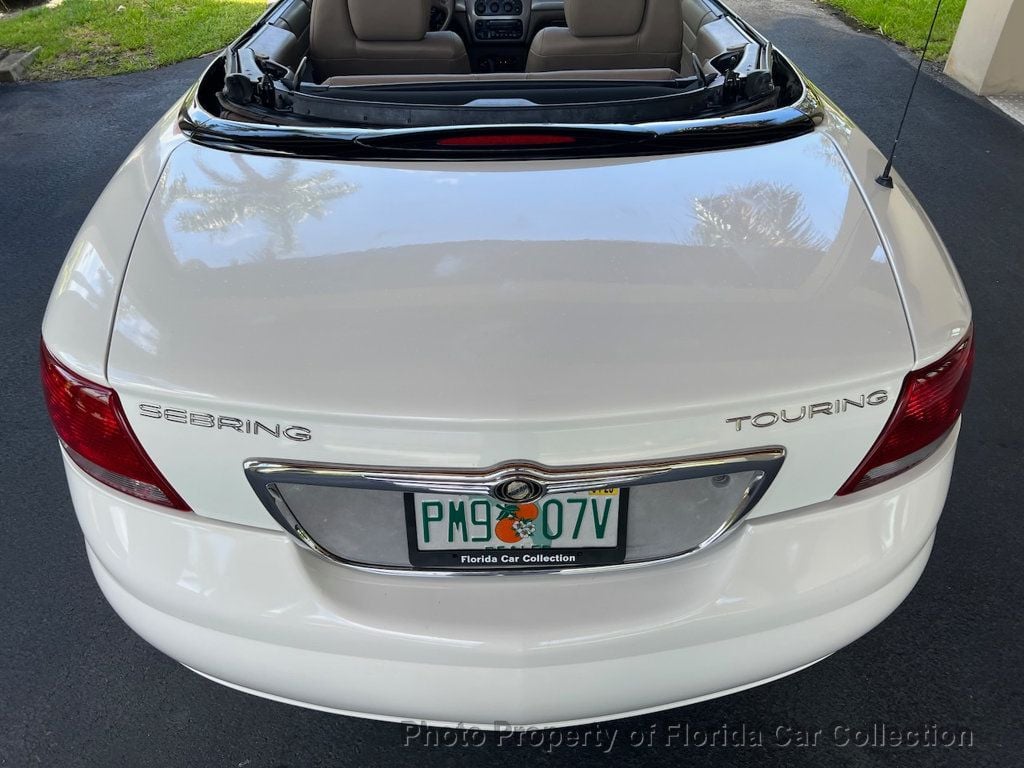 2004 Chrysler Sebring Convertible Touring Automatic - 22535699 - 78