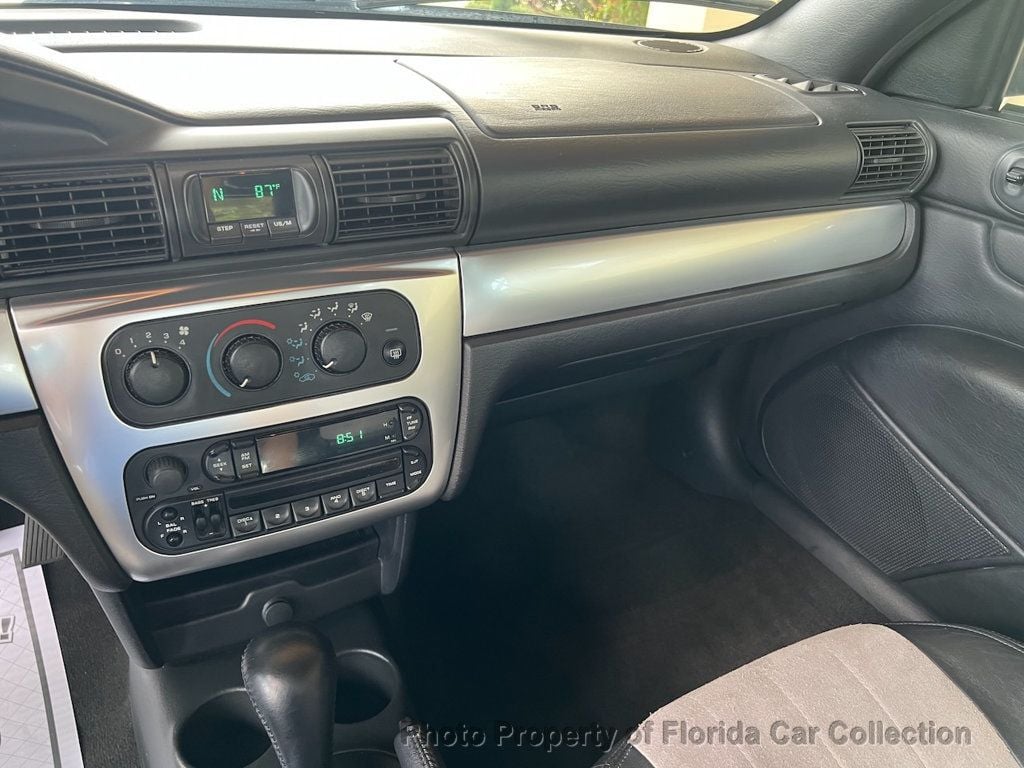 2004 Chrysler Sebring Convertible Touring Platinum Edition - 22884341 - 11