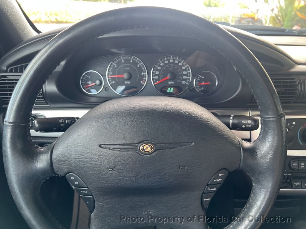 2004 Chrysler Sebring Convertible Touring Platinum Edition - 22884341 - 31