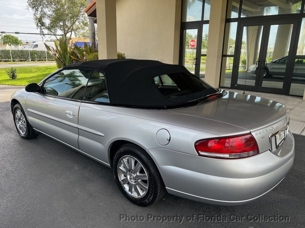 2004 Chrysler Sebring Convertible Touring Platinum Edition - 22884341 - 50