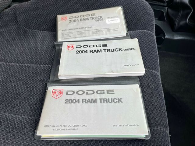 2004 Dodge Ram 3500 Pre Emission Cummins Diesel Quad Cab Dooley 6-speed Manual  - 23020241 - 23