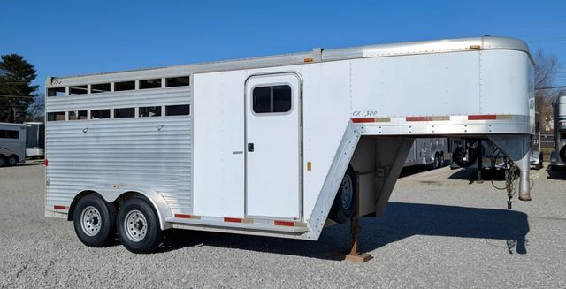 2004 Exiss 3 Horse Slant Open Air Goose Neck  - 22952692 - 0