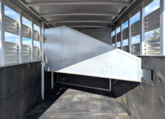 2004 Exiss 3 Horse Slant Open Air Goose Neck  - 22952692 - 6