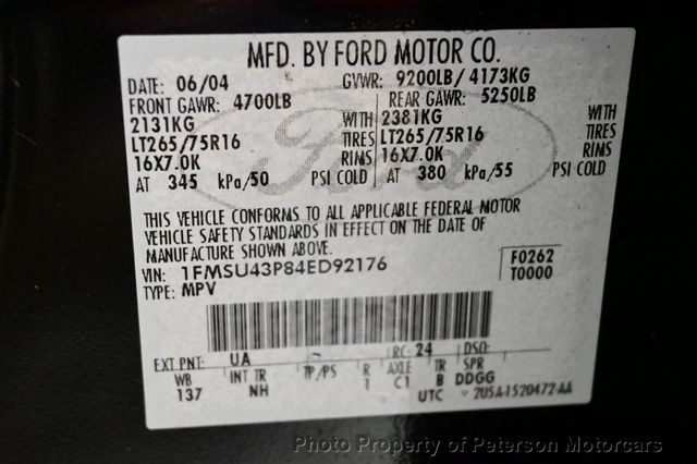 2004 Ford Excursion 137" WB 6.0L Limited 4WD - 22884013 - 62