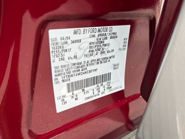 2004 Ford F-150 SuperCrew 139" XLT 4WD - 23024837 - 33