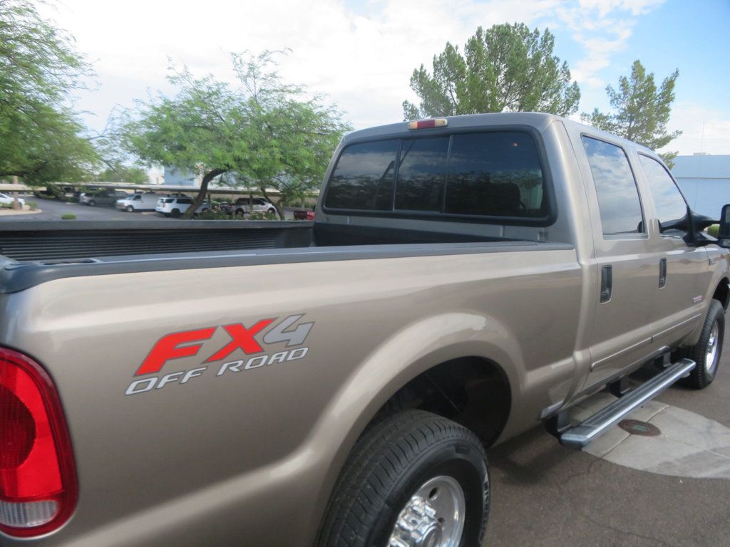 2004 Ford Super Duty F-250 CREW CAB 4X4 POWERSTROKE DIESEL EXTRA  CLEAN LOW MILES AZ DIESEL - 23048797 - 9