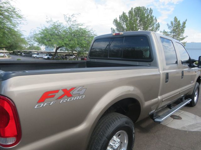2004 Ford Super Duty F-250 CREW CAB 4X4 POWERSTROKE DIESEL EXTRA  CLEAN LOW MILES AZ DIESEL - 23048797 - 9