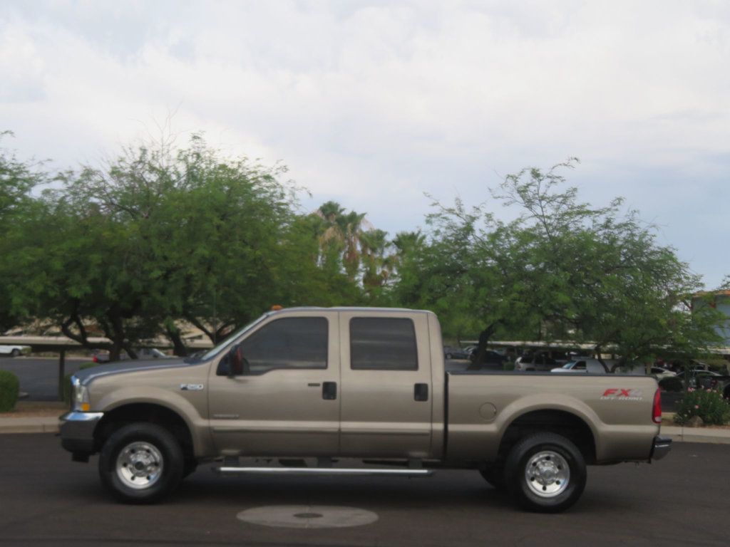 2004 Ford Super Duty F-250 CREW CAB 4X4 POWERSTROKE DIESEL EXTRA  CLEAN LOW MILES AZ DIESEL - 23048797 - 1