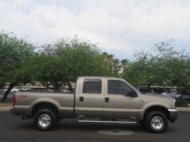 2004 Ford Super Duty F-250 CREW CAB 4X4 POWERSTROKE DIESEL EXTRA  CLEAN LOW MILES AZ DIESEL - 23048797 - 2