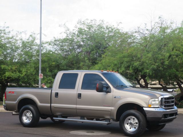 2004 Ford Super Duty F-250 CREW CAB 4X4 POWERSTROKE DIESEL EXTRA  CLEAN LOW MILES AZ DIESEL - 23048797 - 3