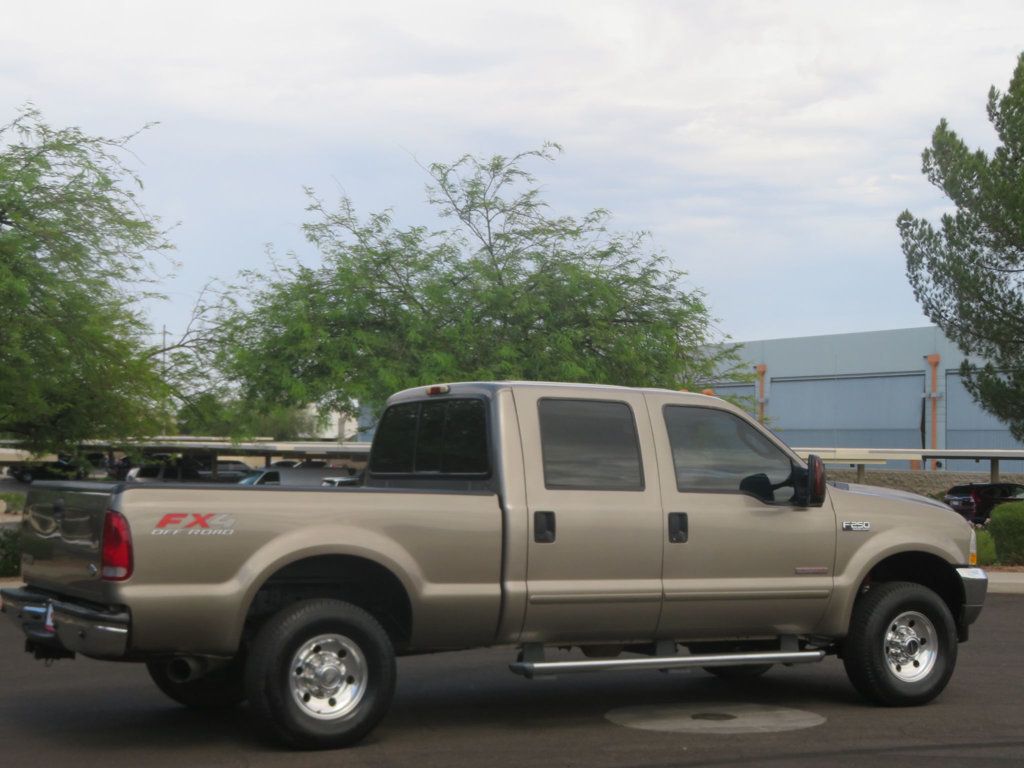 2004 Ford Super Duty F-250 CREW CAB 4X4 POWERSTROKE DIESEL EXTRA  CLEAN LOW MILES AZ DIESEL - 23048797 - 5