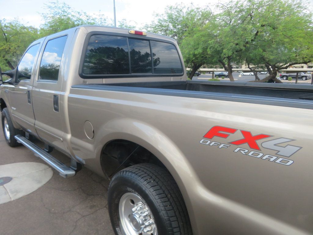 2004 Ford Super Duty F-250 CREW CAB 4X4 POWERSTROKE DIESEL EXTRA  CLEAN LOW MILES AZ DIESEL - 23048797 - 6