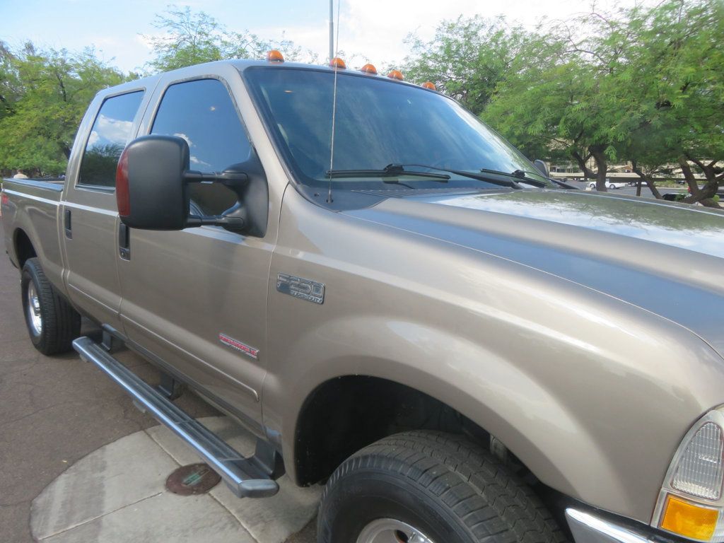 2004 Ford Super Duty F-250 CREW CAB 4X4 POWERSTROKE DIESEL EXTRA  CLEAN LOW MILES AZ DIESEL - 23048797 - 8
