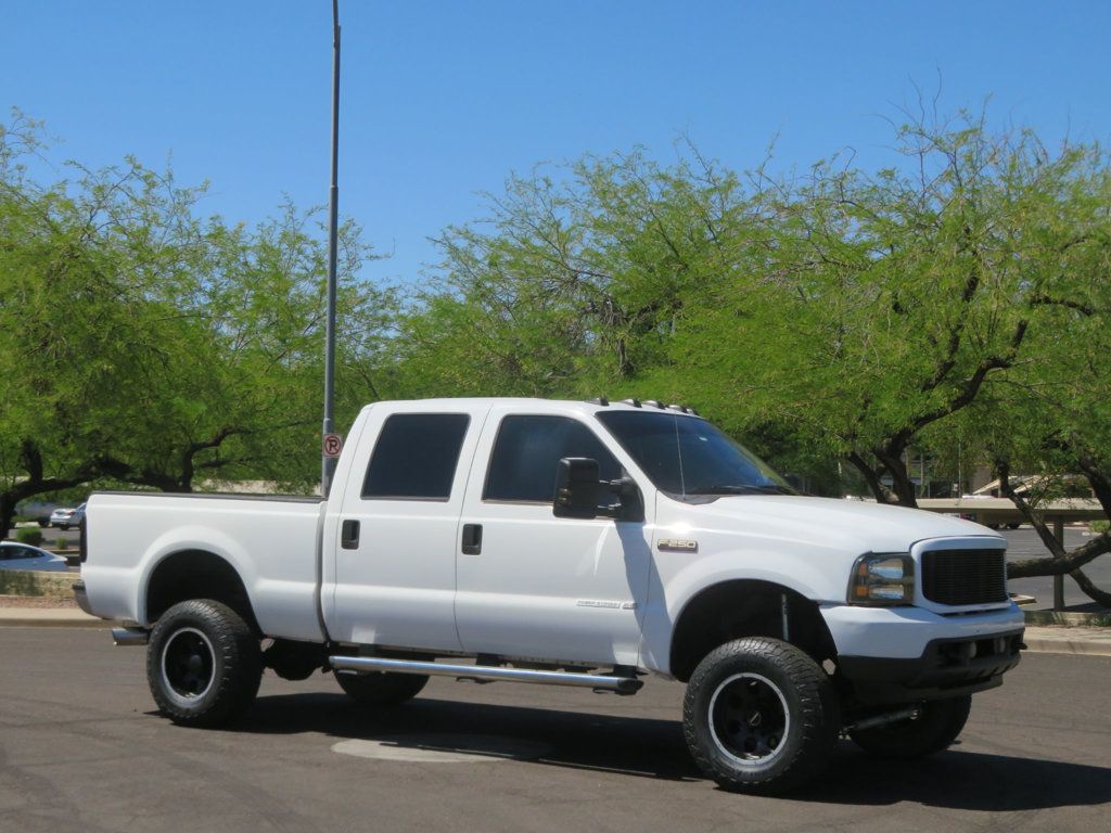 2004 Ford Super Duty F-250 CREWCAB POWERSTROKE DIESEL 4X4 LARIAT EXTRA CLEAN AZ TRUCK - 23010999 - 3