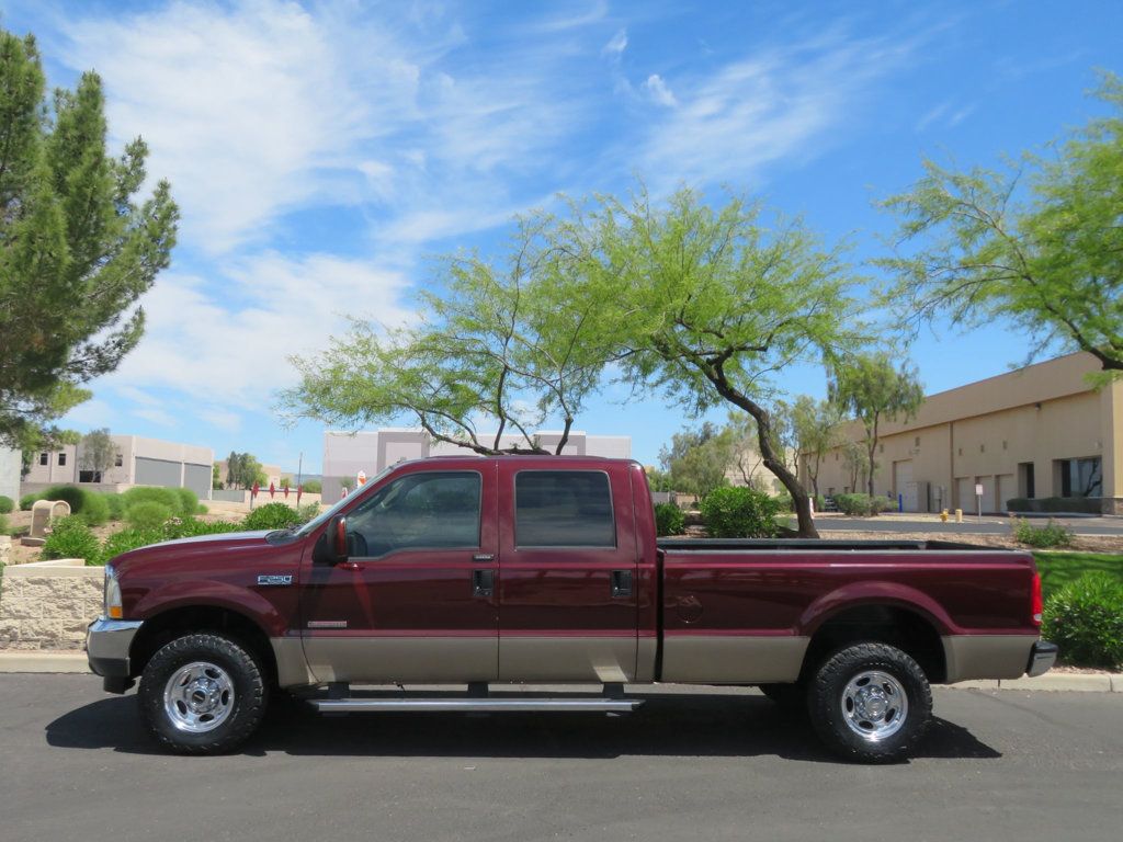2004 Ford Super Duty F-250 LOW MILE POWERSTROKE DIESEL EXTRA CLEAN 4X4 LONGBED LARIAT  - 22404448 - 1