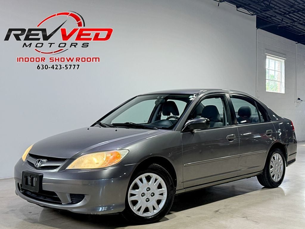 2004 Honda Civic 4dr Sedan LX Automatic w/Side Airbags - 23022285 | Video 1