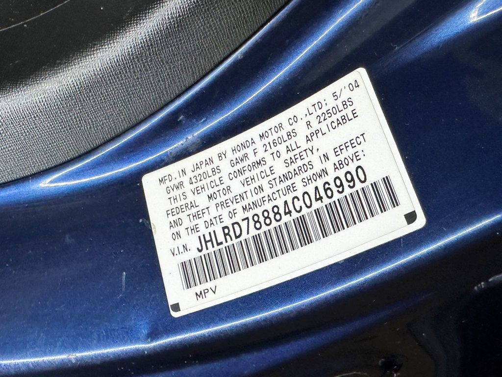 2004 Honda CR-V 4WD EX Automatic - 23066490 - 42
