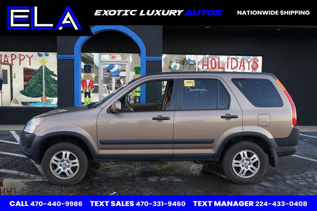 2004 Honda CR-V ONE OWNER SINCE NEW WOW! ALL WHEEL DRIVE! HARD TO FIND LOW MILES - 22743487 - 2