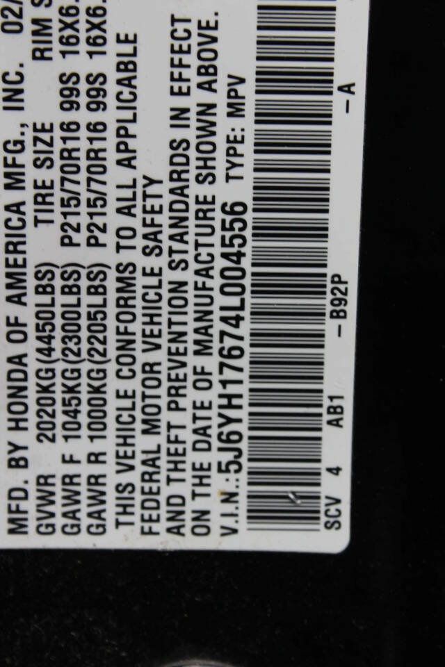 2004 Honda Element 2WD EX Manual w/Side Airbags - 23030331 - 10