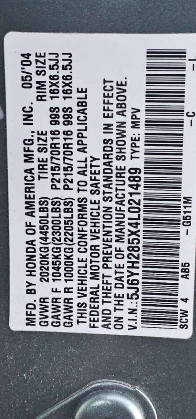 2004 Honda Element 4WD EX Automatic - 23001190 - 9