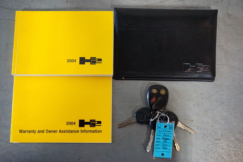 2004 HUMMER H2 *Victory Red H2* *Super Clean* *Extremely Well Kept* - 23020237 - 78