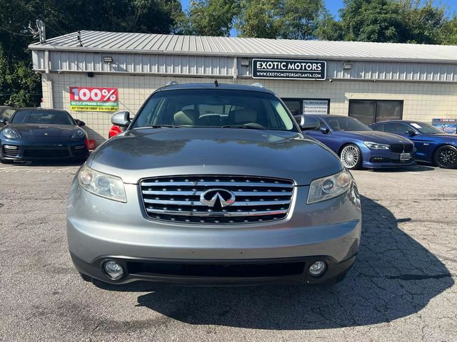 2004 INFINITI FX45 CLEAN CARFAX, V8 ENGINE, BACKUP CAM, SUNROOF, LEATHER, HTD SEATS - 22521418 - 2