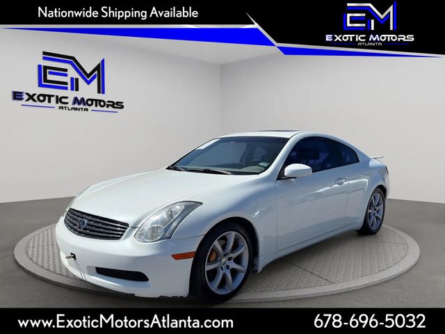 2004 INFINITI G35 Coupe 2dr Coupe Manual w/Leather - 22856334 - 0