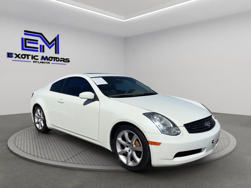 2004 INFINITI G35 Coupe 2dr Coupe Manual w/Leather - 22856334 - 6