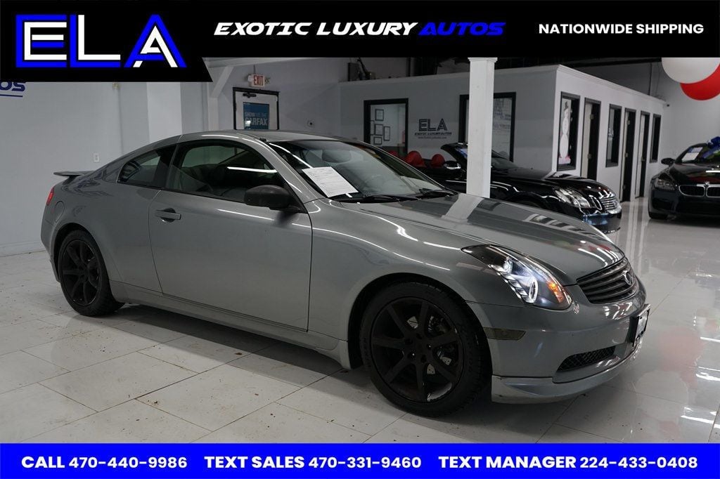 2004 INFINITI G35 Coupe HARD TO FIND WITH NAVIGATION VERY CLEAN UNIT UPGRADED HEADLIGHTS - 22687515 - 15