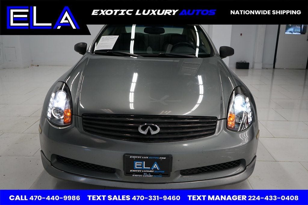 2004 INFINITI G35 Coupe HARD TO FIND WITH NAVIGATION VERY CLEAN UNIT UPGRADED HEADLIGHTS - 22687515 - 18