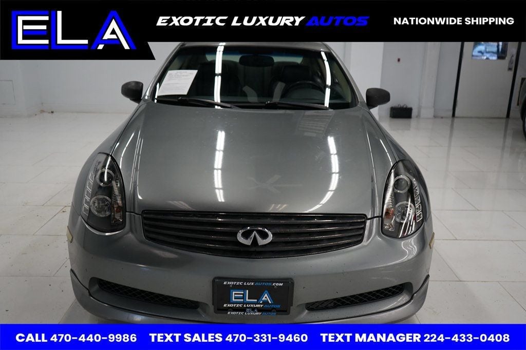 2004 INFINITI G35 Coupe HARD TO FIND WITH NAVIGATION VERY CLEAN UNIT UPGRADED HEADLIGHTS - 22687515 - 19