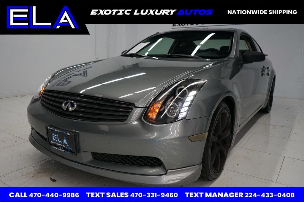 2004 INFINITI G35 Coupe HARD TO FIND WITH NAVIGATION VERY CLEAN UNIT UPGRADED HEADLIGHTS - 22687515 - 3