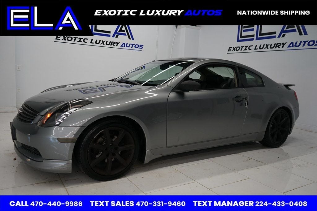 2004 INFINITI G35 Coupe HARD TO FIND WITH NAVIGATION VERY CLEAN UNIT UPGRADED HEADLIGHTS - 22687515 - 4