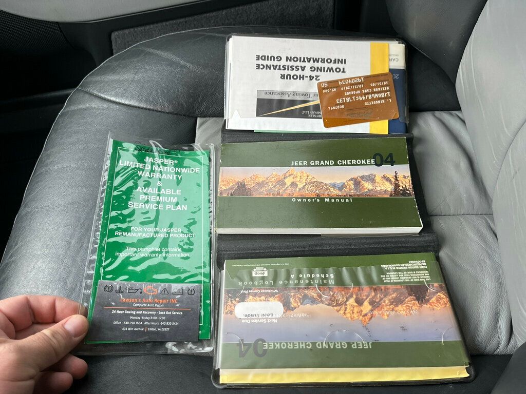 2004 Jeep Grand Cherokee Overland 4.7L H.O 4x4 RUST FREE - 22799189 - 80