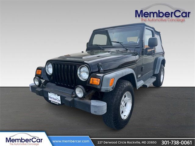 2004 Used Jeep Wrangler 2dr Unlimited LWB at MemberCar Serving Rockville,  MD, IID 21387498