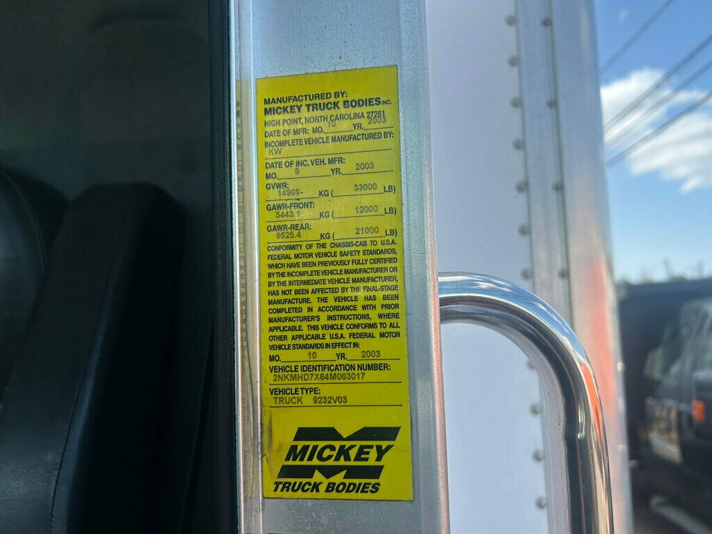 2004 Kenworth T300 22 FOOT BOX TRUCK FINANCING AVAILABLE MANUAL DRIVE MANY OTHERS IN STOCK - 22907756 - 15