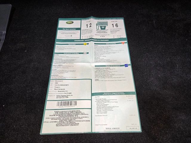 2004 Land Rover Discovery 4dr Wagon S - 22965015 - 9