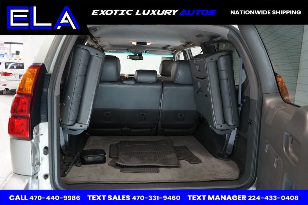 2004 Lexus GX 470 ONE OWNER SINCE NEW! ALL WHEEL DRIVE! ADT SUSPENSION SELECT - 22761080 - 9