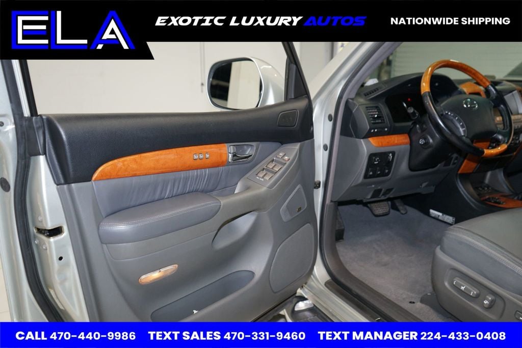 2004 Lexus GX 470 ONE OWNER SINCE NEW! ALL WHEEL DRIVE! ADT SUSPENSION SELECT - 22761080 - 22