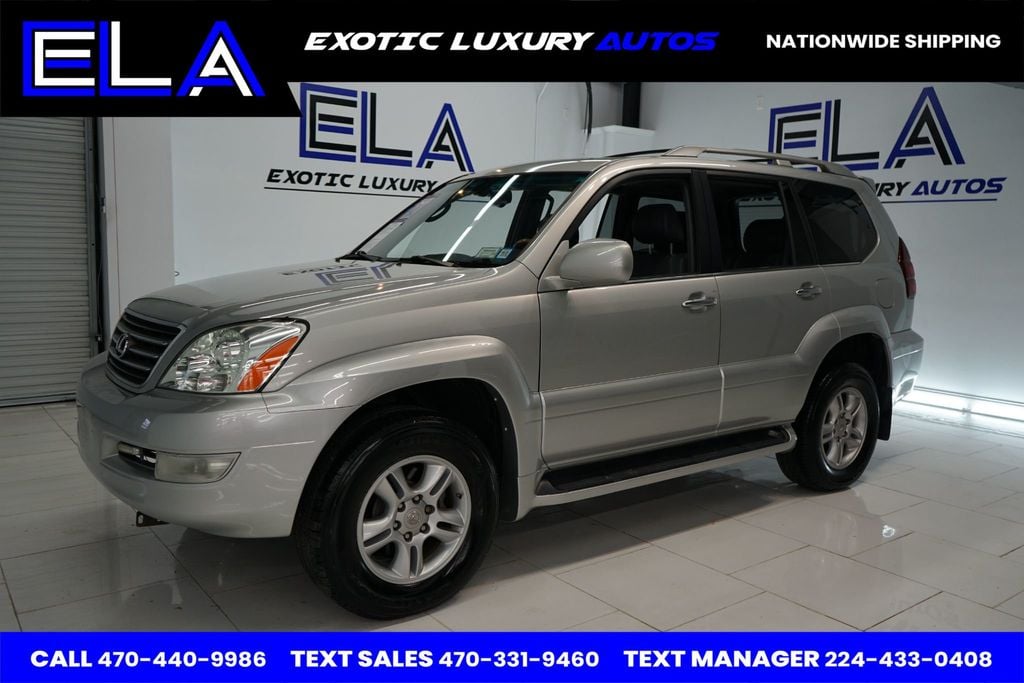 2004 Lexus GX 470 ONE OWNER SINCE NEW! ALL WHEEL DRIVE! ADT SUSPENSION SELECT - 22761080 - 2