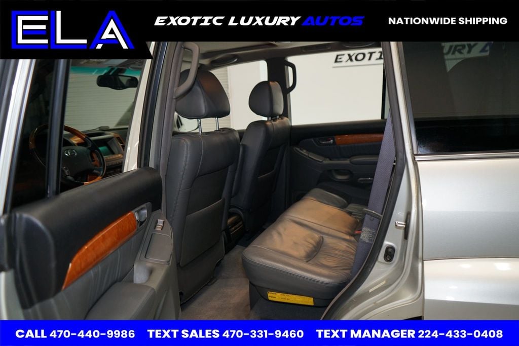 2004 Lexus GX 470 ONE OWNER SINCE NEW! ALL WHEEL DRIVE! ADT SUSPENSION SELECT - 22761080 - 29