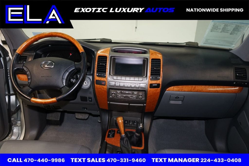 2004 Lexus GX 470 ONE OWNER SINCE NEW! ALL WHEEL DRIVE! ADT SUSPENSION SELECT - 22761080 - 34