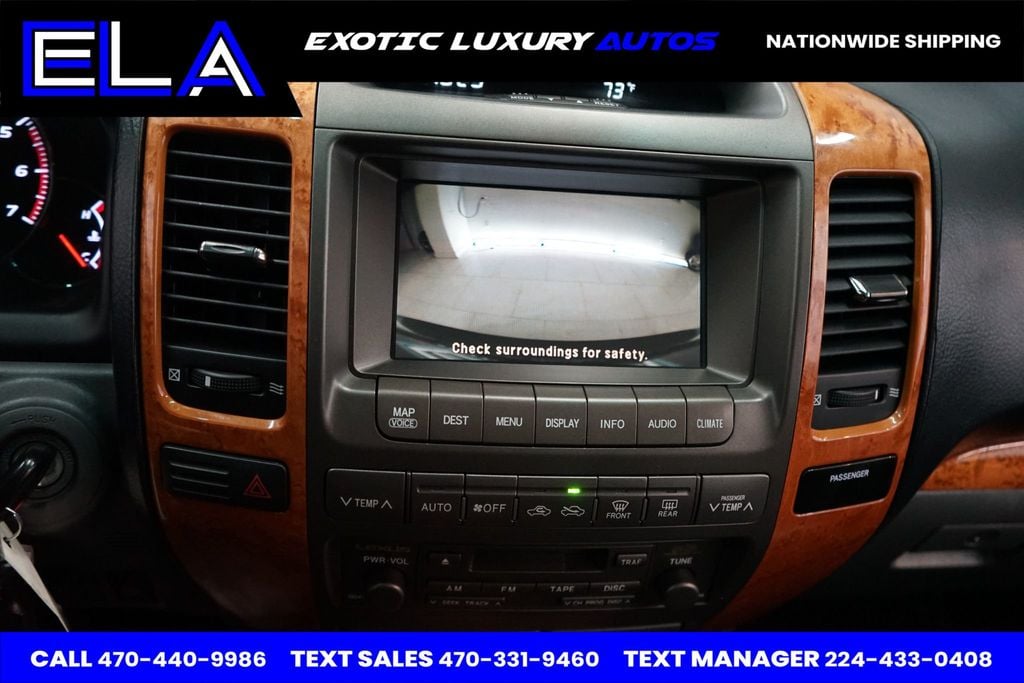 2004 Lexus GX 470 ONE OWNER SINCE NEW! ALL WHEEL DRIVE! ADT SUSPENSION SELECT - 22761080 - 41