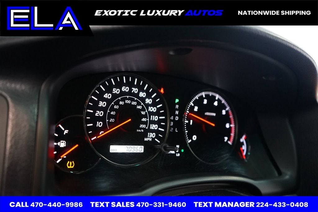 2004 Lexus GX 470 ONE OWNER SINCE NEW! ALL WHEEL DRIVE! ADT SUSPENSION SELECT - 22761080 - 46