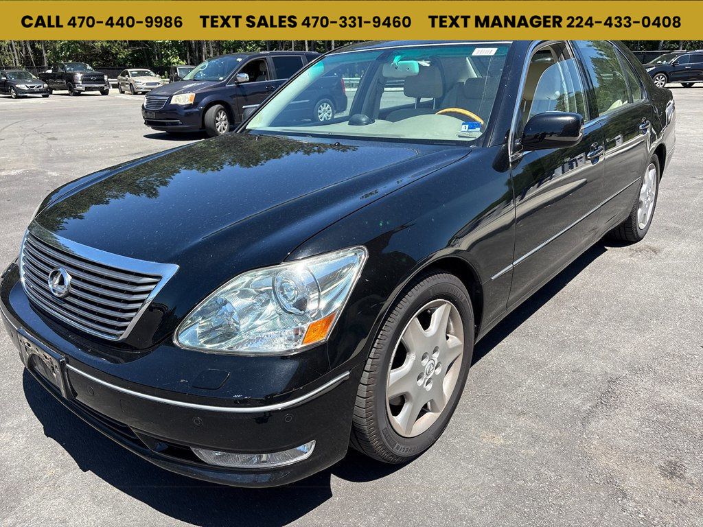 2004 Lexus LS 430 Custom Luxury Selection! DYNAMIC LASER CRUISE! HEADLAMP WASHER - 23038644 - 0