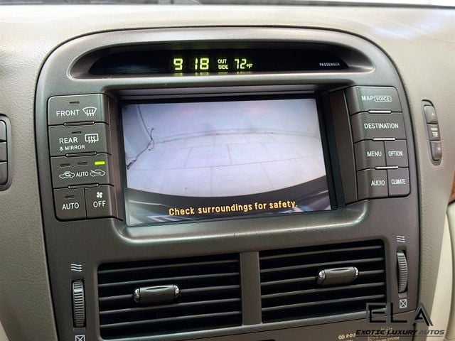 2004 Lexus LS 430 Custom Luxury Selection! DYNAMIC LASER CRUISE! HEADLAMP WASHER - 23038644 - 14