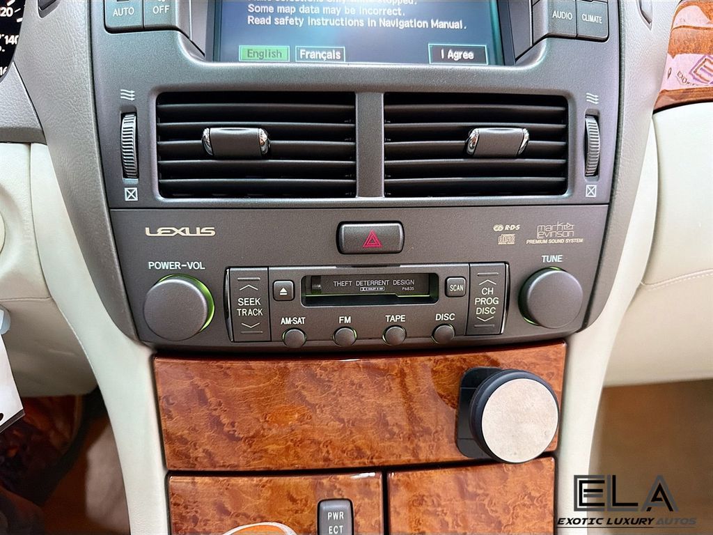 2004 Lexus LS 430 Custom Luxury Selection! DYNAMIC LASER CRUISE! HEADLAMP WASHER - 23038644 - 15